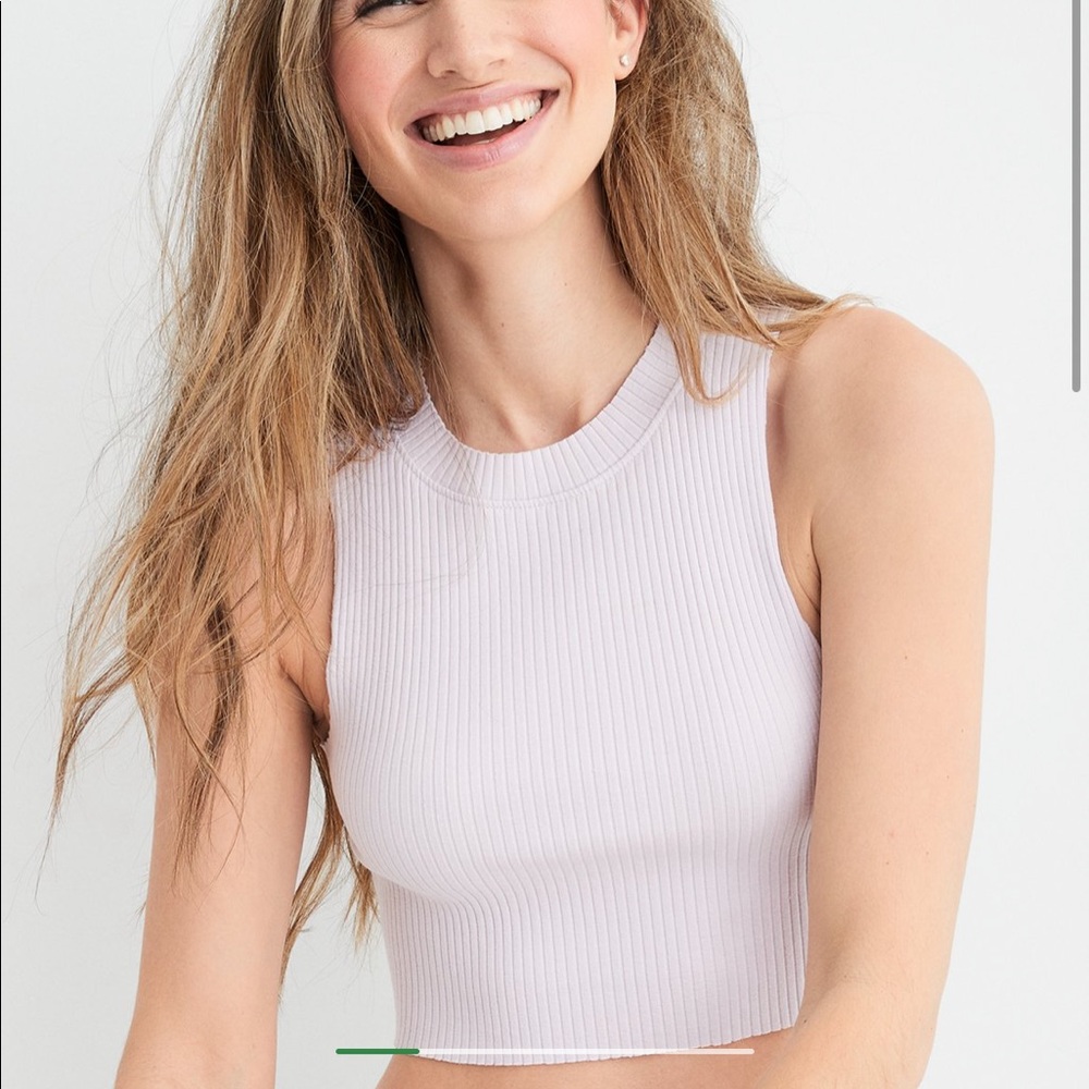 Aerie Rebel Cropped Tank Top